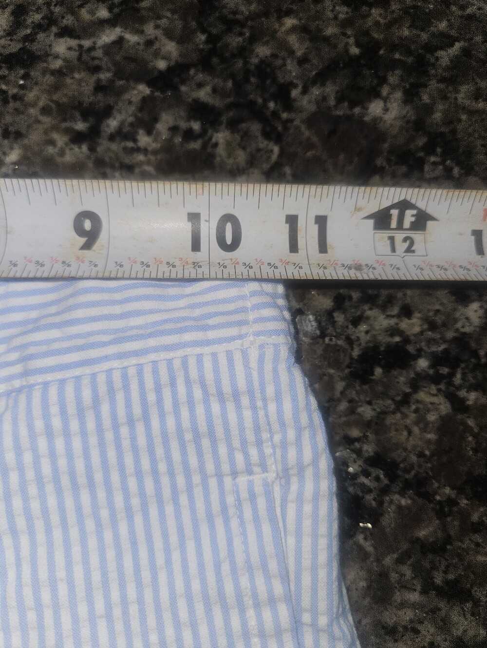 Janie and Jack Blue White Seersucker Drawstring Pants Boys Size 8 NWT - Picture 5 of 8